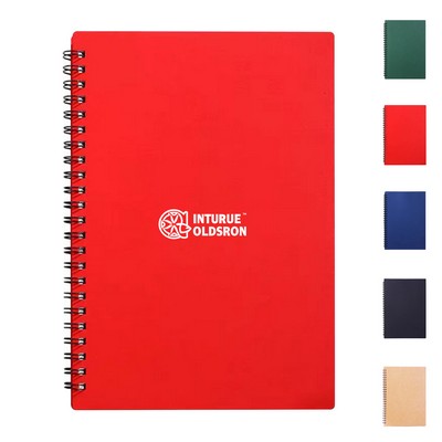 A5 Lined Journal Spiral Notebook W/ 100 Lined Pages