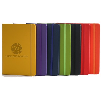 A5 Hard Cover Business Notebook 80 Sheets Lined Bound Journal